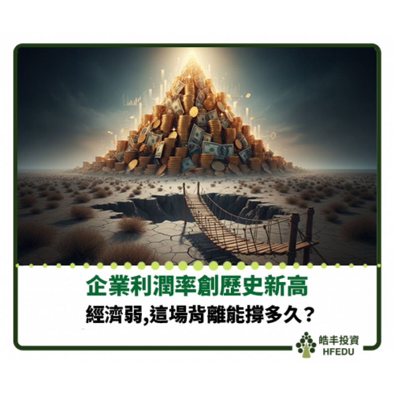 【企業利潤率創歷史新高,經濟弱,這場背離能撐多久】
